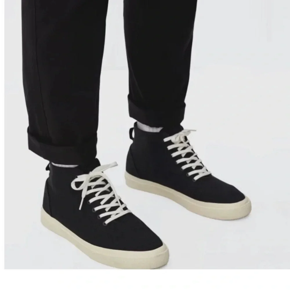Everlane Canvas High Top Sneakers